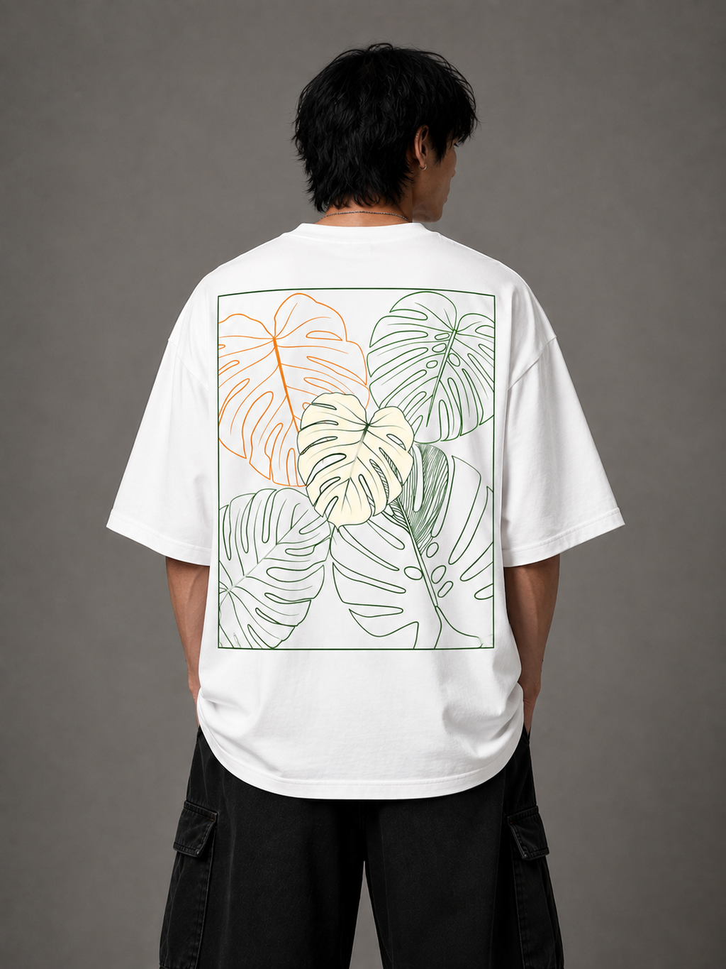 Monstera Muggle (Supersoft - White)