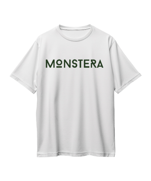Monstera Muggle (Supersoft - White)