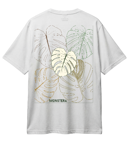 Monstera Muggle (Supersoft - White)